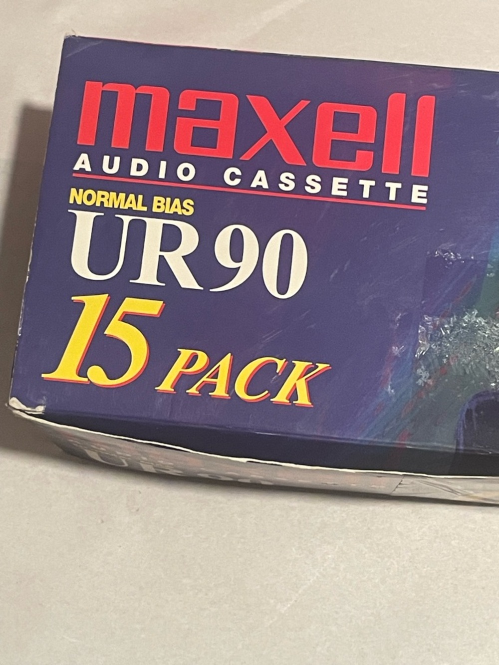 15-Pack Maxell 90 Minute Blank Audio Cassette Tapes